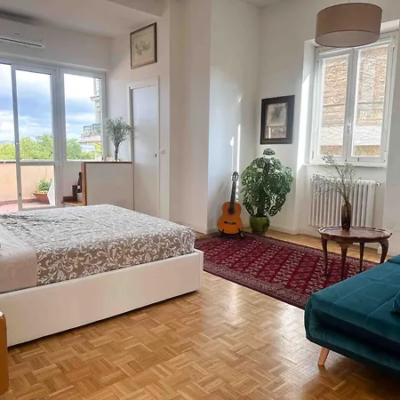 Lovely Panoramic Studio Rome Exterior photo
